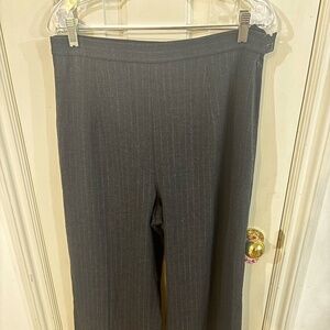 vintage holt renthrew pinstripe wool wide leg pants